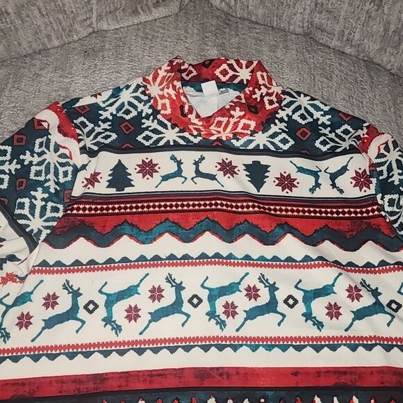 Celebrate Together Brushed Mockneck Swing Dress Size XS - Picture 2 of 2